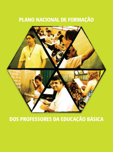 plano nacional de formação dos professores da