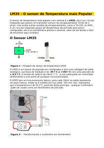 LM35 – O sensor de Temperatura mais Popular O Sensor LM35