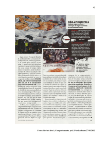 43 Fonte: Revista Isto é, Comportamento, p.65. Publicada em 27/02