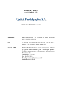 01_UPTICK_Formulário Cadastral 2011