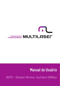 Manual do Usu&aacute;rio