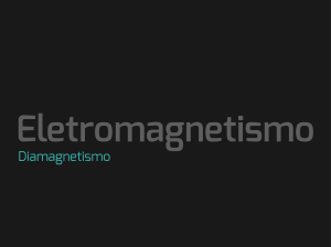 Diamagnetismo