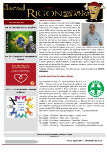 Jornal Rigonzinho – Novembro de 2016 DIA 15 – Proclamação da