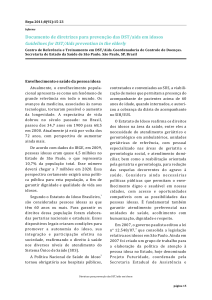 Documento de diretrizes para prevenção das DST/aids em