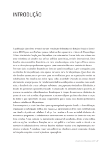 introdução - Instituto de Estudos Sociais e Económicos