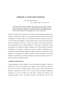 o brasil já tem o que ensinar - Bresser