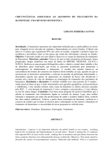 circunstâncias associadas ao abandono do