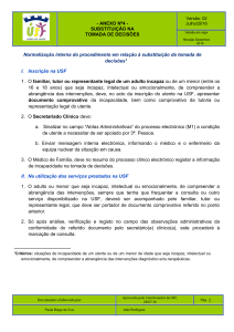 Substituição na Tomada de Decisões