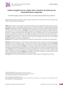 Análise imagética de fac-símile sobre a história da síndrome da