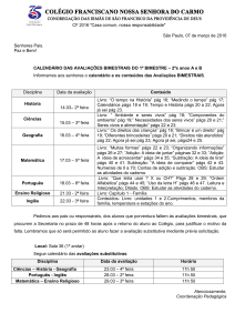 2º ano - Franscarmo