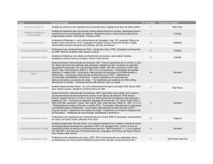 Abertura Tabela - cargos e requisitos