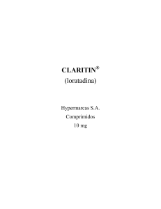 CLARITIN (loratadina)