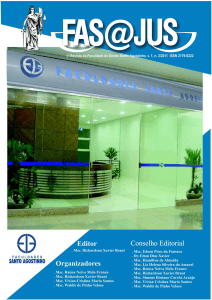 Edição 2011-11-12 Revista FAS@JUS V.1 N.2