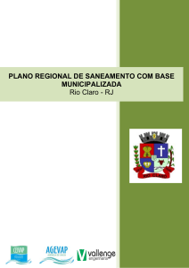 PLANO REGIONAL DE SANEAMENTO COM BASE