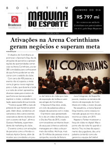 Ativações na Arena Corinthians geram negócios e superam meta