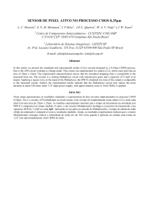 SENSOR DE PIXEL ATIVO NO PROCESSO CMOS 0
