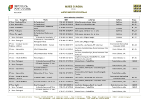 Manuais Escolares 2016-2017 - Agrupamento de Escolas Mães d