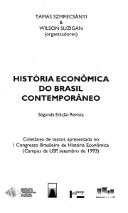 historia económica do brasil contemporâneo