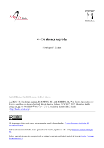 4 - Da doen&ccedil;a sagrada