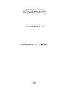 Casos de resistência bacteriana a antibióticos