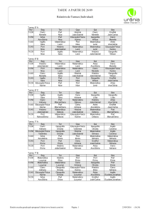 TARDE A PARTIR DE 26/09 Relatório de Turmas (Individual)