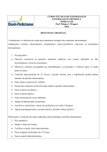principais cirurgias 1 - Colégio Dom Feliciano