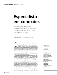 especialista em conexões - Revista Pesquisa Fapesp