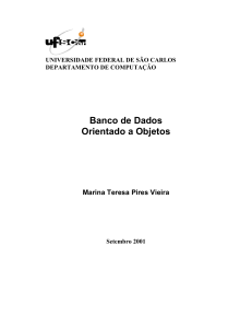 Banco de Dados Orientado a Objetos