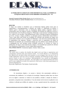 Baixar este arquivo PDF - Revista de Administração do Sul do Pará