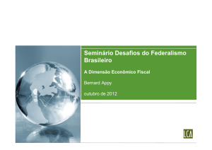 Seminário Desafios do Federalismo Brasileiro