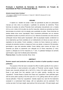 Produção e qualidade de sementes de abobrinha em função da sele