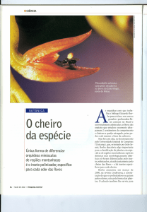 ocheiro da espécie - Revista Pesquisa Fapesp