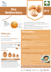 Dica Mediterrânica 3 - Ovo