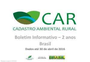 Apresentação do PowerPoint - Serviço Florestal Brasileiro