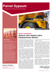 Painel Gypsum