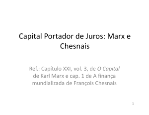 Capital Portador de Juros