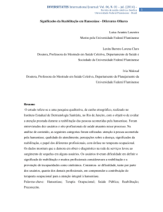 Significados da Reabilitação em Hanseníase