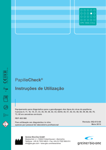 PapilloCheck® Instruções de Utilização - Greiner Bio-One