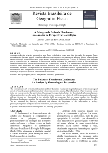 A perspectiva Geoecológica na compreensão da paisagem da