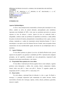 controle da raiva animal em aparecida de goiânia - PRAC