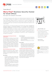 Worry-Free™ Business Security Hosted for Small