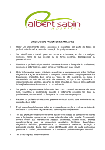 Direitos - Hospital Albert Sabin