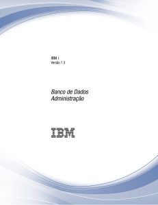 IBM i: Administração de Banco de Dados