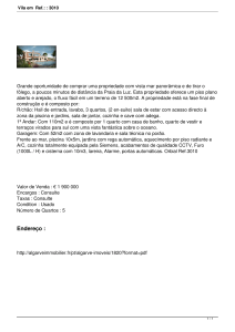 Vila em Ref.: : 3010 - Algarve Immobilier Albufeira