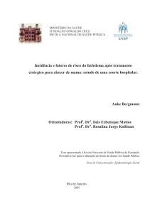 Incidência e fatores de risco do linfedema após - Arca