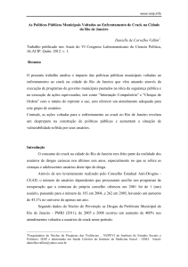 As Políticas Públicas Municipais Voltadas ao Enfrentamento