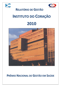 Relatório 2010 - Incor