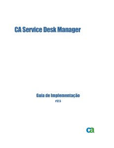 CA Service Desk Manager - Guia de