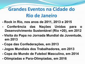 Subcomissão Temporária Copa 2014, Olimpíada e Paraolimpíada