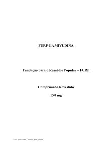 FURP-LAMIVUDINA Fundação para o Remédio Popular